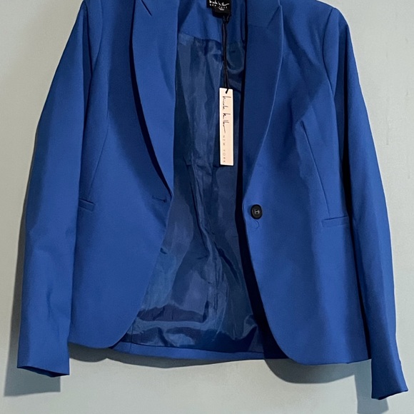 SELLING NICOLE MILLER BLAZER SIZE  S COLOR ROYAL BLUE BNWT - Picture 8 of 14